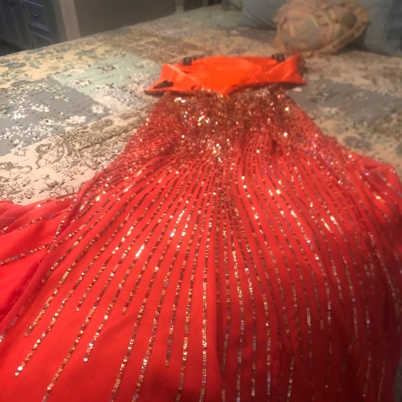 Terani Couture Designer Prom gown - Picture 6 of 7